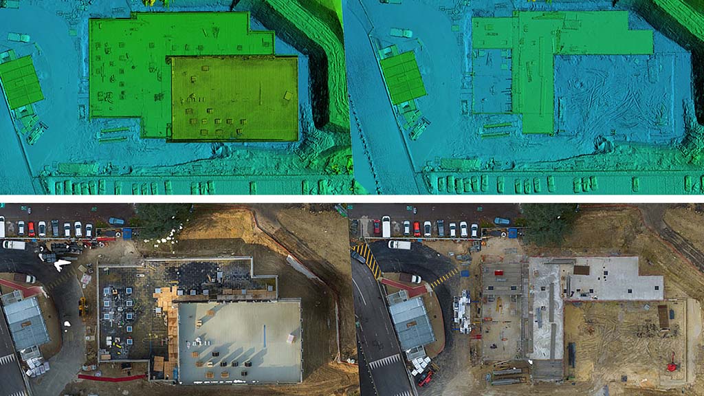 Relevé topographique par drone avec Vinci Verdoïa et la ville de Chilly Mazarin