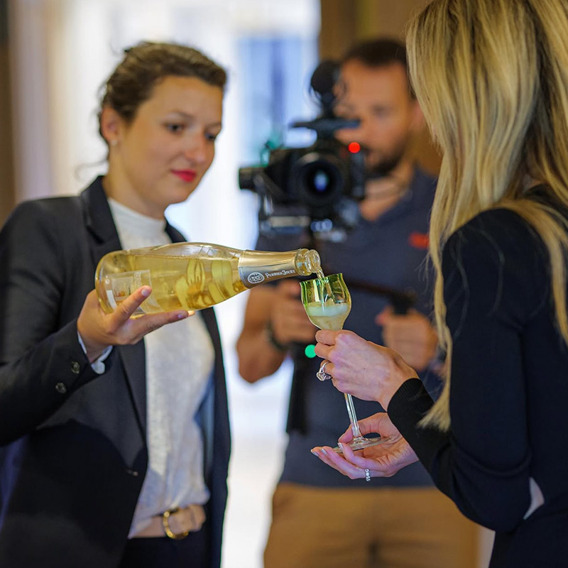 captation vidéo d'une scène corporate pour une marque